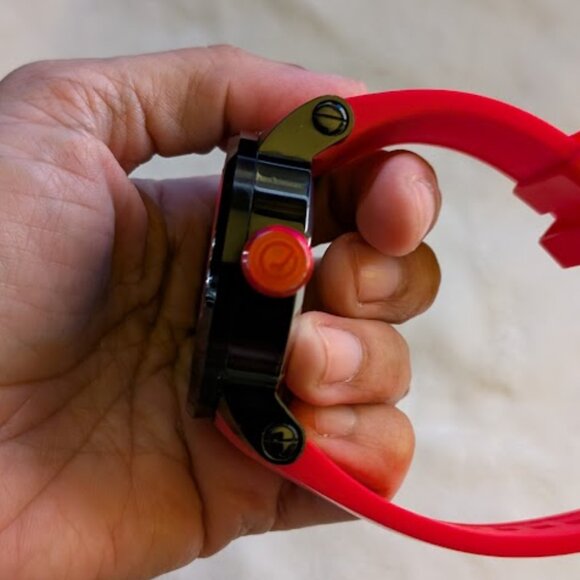 ⬇️PD⬇️REDLINE TORQUE SPORT AUTOMATIC MOVEMENT 21 JEWELS  W/R 10ATM MEN - Picture 4 of 11